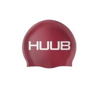 Bonnet de bain huub silicone rouge