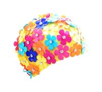Bonnet de bain imperméable en nylon pour protéger les cheveux - Léger et réutilisable - Pour femme, fille, maman, enseignant, maison, piscine,