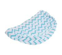 Bonnet de Bain Imperméable en Nylon, Protection Oreilles, Taille Unique | Bord Élargi, Facile à Enfiler et Retirer, Usage Piscine ou Cours de Natation, Bleu Imprimé