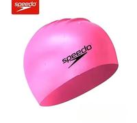 Bonnet De Bain Imperméable Speedo Pour Hommes Et Femmes,Cheveux Longs,Bonnet De Bain Professionnel En Silicone Imperméable Élargi - Type Pink