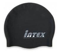 Bonnet de bain Intex noir / blanc G
