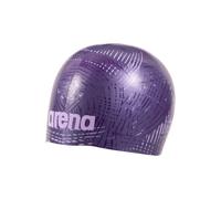 Arena Bonnet de Bain Unisexe en Silicone moulé pour Adulte pour Homme et Femme - Fitness - Entraînement intensif - Durable - Souple - Élastique - Prune