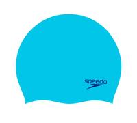 Bonnet de bain moulé en silicone enfant Speedo P12 Bleu TU