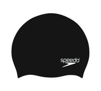 Speedo – Bonnet de bain P12 – Moulé en silicone enfant – Noir – Taille unique
