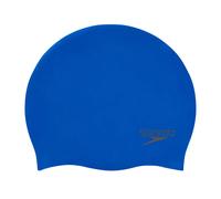 Speedo Bonnet de bain Moulded Silicone Bleu Adulte Taille unique