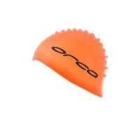 Bonnet de bain orca silicone swimcap orange