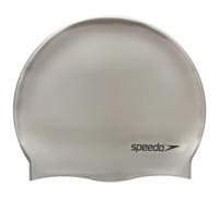 Speedo Bonnet de bain Plain Flat Silicone Gris
