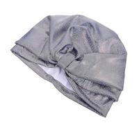 Bonnet de Bain pour Femmes Élastique en Nylon Bleu, Style Mode | Imperméable, Léger, Facile à Enfiler Retirer, pour Dames, Cheveux Longs, Usage Piscine