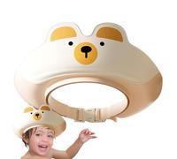 Bonnet de bain pour tout-petits - Chapeau visière en forme d'animal de dessin animé, doux et pliable pour avec protection des oreilles pour amis et famille