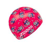 Bonnet de bain silicone Zoggs Bleu TU