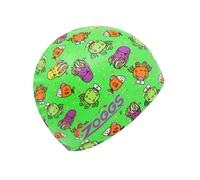 Bonnet de bain silicone Zoggs Vert TU