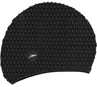 Speedo Bonnet de bain Bubble Cap 5051746540195 Noir Adulte Taille unique