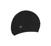 Speedo Bonnet de bain Bubble Cap 5051746540195 Noir Adulte Taille unique