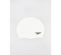 Speedo Plain Flat Bonnet Blanc