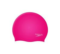 Speedo – Bonnet de natation moulé en silicone uni Rose – Taille unique