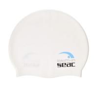 Bonnet de bain - SWIM IN SEAC - Softee 7801568 - Blanc - Taille unique - Silicone