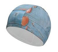 Bonnet de bain Things on The Ground - Bonnet de douche confortable pour réduire la traînée et protéger les cheveux - Bonnet de bain élastique doux et durable pour garder la coiffure inchangée pour