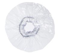 Bonnet de Bain Transparent EVA Grosse Taille, Élastique, Réutilisable | Coiffures Protectrices, Extensions et Tresses, Bord Souple, Usage Hôtel ou Lavage du Visage