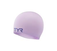 TYR Mixte Wrinkle Free Silicone Swim Cap Bonnet De Bain, Lavender, Taille Unique EU