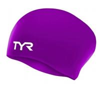 Bonnet de bain tyr silicone long violet