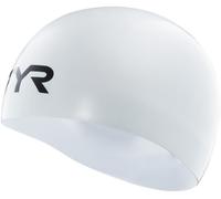 Bonnet de bain tyr tracer-x racing swim cap white l