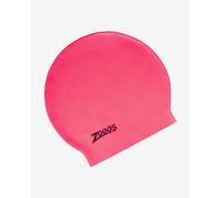 Zoggs Long Hair Latex Swimming Cap Unisex-Adult, Pink, Taille Unique