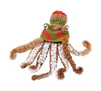 Bonnet de capitaine d'avion d'Halloween pour adultes, chapeau délicat et amusant, bonnet au crochet, le complément parfait à votre garde-robe d'hiver quotidienne pour homme (F, taille unique)