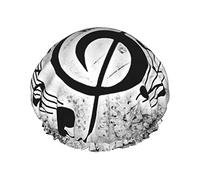 Bonnet de cheveux de douche grande note impression bonnets de bain bonnet de cheveux portable Grace bonnet de douche étanche réglable pour salle de bain baignoire bain Spa