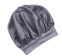 Bonnet de cheveux en soie - Bonnet en satin anti-frisottis | Bonnet en soie de mûrier pour femme endormie, bonnet en soie de mûrier avec bande élastique douce, grand bonnet de nuit pour dormir les
