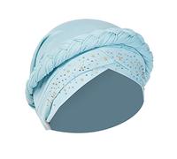 Bonnet de Chimio Sommeil pour Femmes Cancéreuses Turban en Coton pré-noué té légante Coiffure Couleur Unie Cap la Perte Cheveux Cadeau Respirant