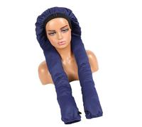 Bonnet De Couchage En Polyester Respirant Pour Avec Bonnet Tressé En Tissu Long Design Antidérapant Enveloppe De Cheveux Confort Bonnet Antidérapant Pour Cheveux Bouclés