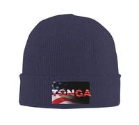 Bonnet de crâne Drapeau des Tonga, Tongiens, Texte, Art des Mots Bonnet à