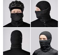 Bonnet De Cyclisme Hiver Cagoule Thermique Fleece Balaclava Masque De Visage Doux Et Chaud Sous-Casque Pour Vélo
