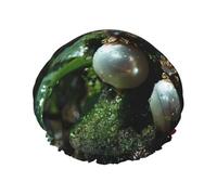 Bonnet de douche avec boucles d'oreilles oubliées pour femme - Confortable, durable et non serré, accessoire de protection des cheveux