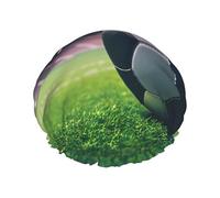 Bonnet de douche ballon de football avec une double couche, maintient bien vos cheveux, que ce soit pendant la douche ou le bain.