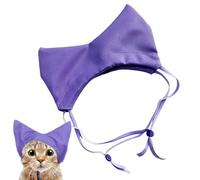 Bonnet de Douche Chat Bonnet de Bain Réglable - Bonnet de Douche Chien | Protection auditive en tissu Oxford imperméable pour animal domestique | Chaton chiot petits animaux chat bonnet de douche