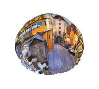 Bonnet de douche coloré pour homme et femme réutilisable imperméable long et épais pour soins des cheveux courts et enfants