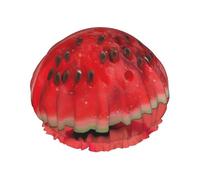 Bonnet de douche double imprimé pastèque rouge, bonnet de douche pour femmes et hommes, bonnet de douche pour salon, usage domestique