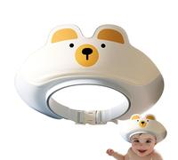 Bonnet de douche - En forme d'ours de dessin animé - Pour - Capuchons de lavage portables avec protection des oreilles - Produits de sécurité pour de salle de bain pour filles