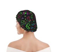 Bonnet de Douche Femme Signes cosmiques alchimiques magiques du soleil de