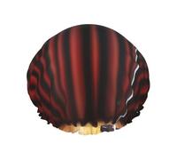 Bonnet de douche imperméable double couche avec microphone et projecteur sur scène - Spa et masque facial réutilisable pour voyage, soins à domicile et routine beauté