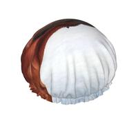 Bonnet de douche imperméable double couche élastique réutilisable pour chien Rhodesian Ridgeback