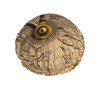 Bonnet de douche imperméable double couche imprimé Law of the Compass Navigation - Masque de bain réutilisable pour voyage, soins à domicile et routine beauté