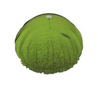 Bonnet de douche imperméable double couche imprimé parcours de golf - Masque de bain réutilisable pour voyage, soins à domicile et routine beauté