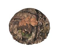 Bonnet de douche imperméable en bois mort, bonnet de bain élastique pour cheveux, protection de l'environnement, bonnet de bain pour cheveux, double couche imperméable.