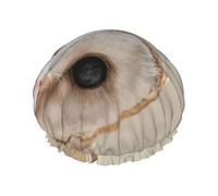 Bonnet de douche imprimé hibou drôle pour les femmes bonnets de douche en tissu double couche réutilisables bonnets de cheveux pour filles