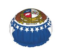Bonnet de douche léger imprimé drapeau de l'État du Missouri pour femmes et hommes chapeau souple réutilisable et bonnet de bain pour cheveux