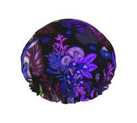 Bonnet de douche mignon pour cheveux bouclés, compatible avec le motif gre