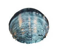 Bonnet de douche motif parapluies de tristesse pour femmes, bonnet de bain réutilisable, bonnet de douche respirant, bonnet de douche réglable