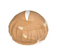 Bonnet de douche ours paresseux animaux amour couple mignon bonne saint valentin romantique câlins chauds grands bonnets de douche réutilisable double couche douche cheveux bonnet de bain élégant bo